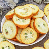 新品廣西桂林金桔干金桔茶產地直供 花果茶批發(fā)水果片 凍干金桔片