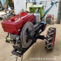 山西大馬力手扶拖拉機(jī)價格 18馬力手扶旋耕機(jī) 農(nóng)田耕地翻土機(jī)價格