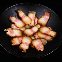 廠家直供偏肥臘肉500g 湖南農家自制煙熏腌肉咸肉非四川貴州臘味